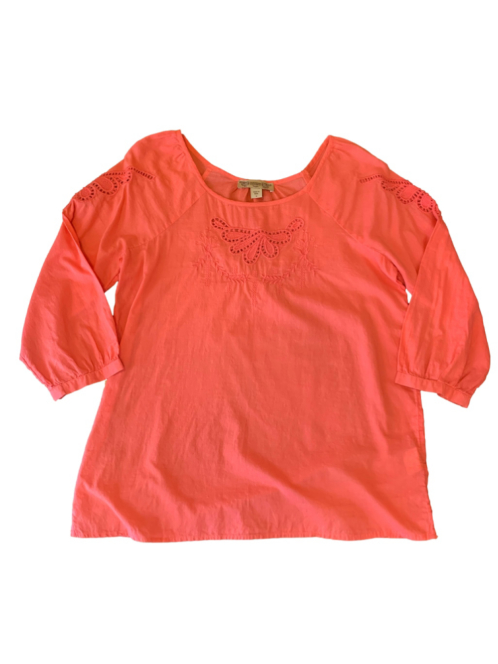 Vintage America Top Small Coral